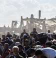 População palestina segue confinada em áreas reduzidas na Faixa de Gaza  Foto: DW / Deutsche Welle