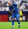 Neymar sente contusão enquanto jogava pelo Al-Hilal  Foto: Yasser Bakhsh/Getty Images