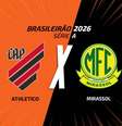 Foto: Arte/Jogada10 - Legenda: Athletico e Mirassol se enfrentam na 18ª rodada do Brasileirão / Jogada10
