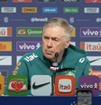 Carlo Ancelotti durante coletiva da CBF  Foto: Reprodução/CBF