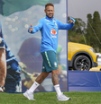 Neymar está em recuperação de problema na panturrilha   Foto: Reprodução/Confederação Brasileira de Futebol/Youtube