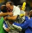 Seleção Brasileira na conquista do penta, em 2002  Foto: Estadão Conteúdo