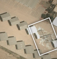 Hangares danificados na base aérea Ali Al Salem, no Kuwait  Foto: BBC News Brasil