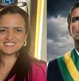 Karina é sócia de produtora do filme 'Dark Horse', sobre trajetória de Jair Bolsonaro (PL)  Foto: Montagem: Reprodução/Instagram/Instituto Conhecer Brasil e Divulgação