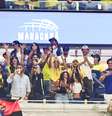 Virginia acompanhou o amistoso da Seleção no Maracanã  Foto: AgNews
