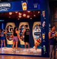 Projeção de cenário da Hellmann's para a NBA House Foto: divulgação/Hellmann's / Esporte News Mundo