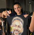 Fã de Neymar na despedida da Seleção Brasileira  Foto: Terra