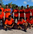 Federação lançou um apelo à comunidade internacional para ajudar no desenvolvimento do futebol e tentar inédita classificação para a Copa de 2030  Foto: Divulgação/ Federação de Kiribati 