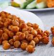 snack de grão-de-bico na airfryer. Foto: SaúdeLAB