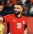 Salah comemora gol pela seleção do Egito   Foto: Divulgação/Seleção do Egito