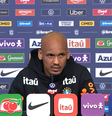 Fabinho em entrevista coletiva  Foto: Reprodução/Youtube/CBF