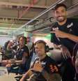 Jogadores da Seleção Brasileira em 'lan house' no hotel  Foto: Reprodução/Instagram