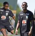 Rayan e Endrick roubam a cena em coletiva de Igor Thiago - Foto: Rafael Ribeiro/CBF / Jogada10