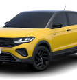 Volkswagen T-Cross Canarinho  Foto: Divulgação