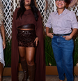 Renda, couro marrom, vestidos fluidos e botas western: 19 looks dos famosos no jantar do São João da Thay 2026.  Foto: AGNews / Purepeople