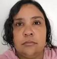 Amanda Maria, de 37 anos, se apresentou como uma menina de 11 anos e ganhou festa de aniversário de 12  Foto: Reprodução
