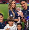 Esposa de Marquinhos, Carol Cabrino vai viajar para a Copa com os quatro filhos   Foto: Reprodução/Instagram