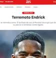 Jornal espanhol chama Endrick de ‘Terremoto’ e aponta jogador como favorito para assumir camisa 9 do Brasil na Copa  Foto: Reprodução/AS
