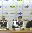 Anúncio foi feito durante coletiva de imprensa nesta segunda-feira, 8  Foto: Reprodução/Ministério da Saúde