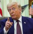 O presidente dos EUA, Donald Trump, discursa durante um evento no Salão Oval da Casa Branca em 3 de junho de 2026, em Washington, DC.  Foto: Kevin Dietsch/Getty Images