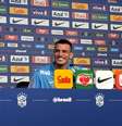 Ibañez em coletiva de imprensa da Seleção Brasileira na Copa do Mundo 2026  Foto: Ana Paula Almeida/Terra