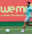 Vitor Roque durante treinamentos do Palmeiras na temporada - Foto: Cesar Greco/Palmeiras / Jogada10