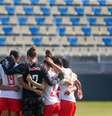 Jogadoras do time sub-20 das Bragantinas. Foto: Fernando Roberto/Red Bull Bragantino / Esporte News Mundo