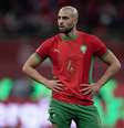 Sofyan Amrabat, volante do Marrocos, está confiante para estreia na Copa do Mundo  Foto: Getty Images
