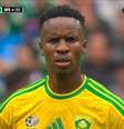 Reação dos jogadores do África do Sul com inglês de Wilton Sampaio  Foto: Reprodução/CazéTV