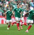 Seleção do México na vitória de estreia por 2 a 0 contra África do Sul.  Foto: Esporte News Mundo