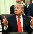 Donald Trump suspendeu ataques contra o Irã  Foto: ANSA / Ansa - Brasil