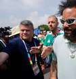 Marcelo acompanhou a cerimônia de abertura da Copa do Mundo no Estádio Azteca - Reprodução Foto: Jogada10