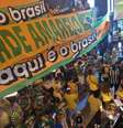 Torcida brasileira está reunida em Nova York  Foto: Leandro Carneiro/Terra