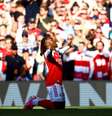 Eberechi Eze é um dos destaques do Arsenal, da Inglaterra, mas errou pênalti na final da Liga dos Campeões da Europa - Foto: Mark Thompson/Getty Images / Jogada10