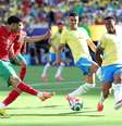 Brasil ficou na igualdade com Marrocos na estreia  Foto: Dan Mullan/Getty Images