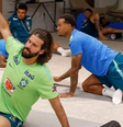 CBF compartilhou fotos dos atletas se exercitando um dia após a estreia na Copa  Foto: Reprodução/Instagram/@brasil