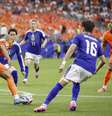 Holanda e Japão  Foto: ROBIN VAN LONKHUIJSEN / ANP / Getty Images