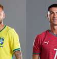 Cristiano Ronaldo e Neymar acreditam em uma velha superstição para a Copa do Mundo: recuperar o penteado da sorte.  Foto: Getty Images / Purepeople