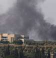 Colunas de fumaça se elevam após um ataque israelense contra a cidade de Nabatiye, no sul do Líbano, em 13 de junho de 2026.  Foto: REUTERS - Stringer / RFI