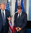 Donald Trump se reúne com Emmanuel Macron em Évian-les-Bains  Foto: ANSA / Ansa - Brasil