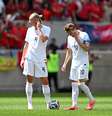 Os dois principais nomes da seleção da Noruega são o atacante Erling Haaland e o meio-campista Martin Ødegaard  Foto: Stephen Nadler/ISI Photos/via Getty Images