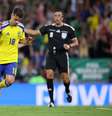 Ayari não comemorou o gol marcado contra a Tunísia.  Foto: Hector Vivas - FIFA/FIFA via Getty Images