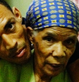 Vozinha e a avó Maria Senhorinha dos Santos, que já faleceu, segundo relato do próprio atleta  Foto: Reprodução/Instagram:@vozinha1