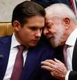 O presidente da Câmara, Hugo Motta, e o presidente Lula Foto: Wilton Junior/Estadão / Estadão