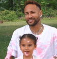 Neymar e a filha mais velha, Mavie  Foto: Reprodução/Instagram