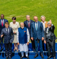 Presidente da República, Luiz Inácio Lula da Silva, durante fotografia oficial dos chefes de delegação dos países membros e dos países convidados do G7, em Évian-les-Bains - Foto: Ricardo Stuckert / PR