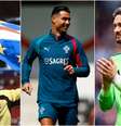 Vozinha, Cristiano e Craig Gordon são jogadores 40+ que estão na Copa 2026  Foto: 