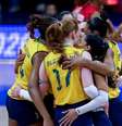 Seleção brasileira feminina de vôlei se mantém invicta na VNL Foto: Divulgação/CBV / Estadão