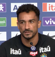 Danilo mandou mensagem para Parreira  Foto: Reprodução/CBF