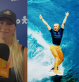 Vice-campeã mundial e medalhista olímpica disputará a etapa de Saquarema meses após o nascimento da filha Bia Foto: Reprodução/ Terra/ WSL